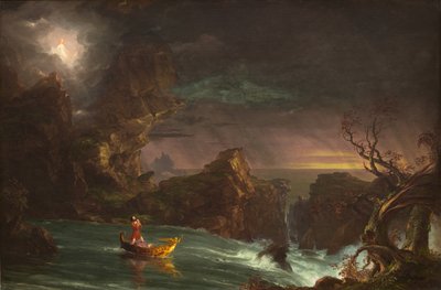 De reis van het leven: Volwassenheid, 1842 door Thomas Cole